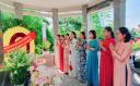 Báo công tại khu di tích Bác dừng chân xã HTT.3.jpg - 